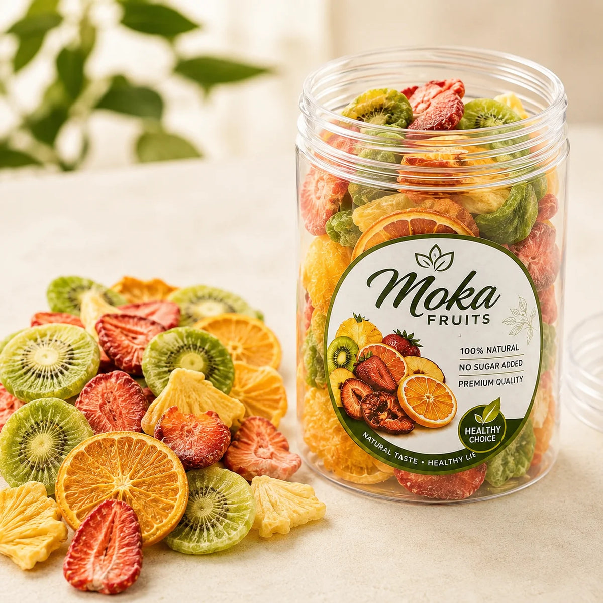Moka Fruits Natural Dried Mixed Fruits 200g