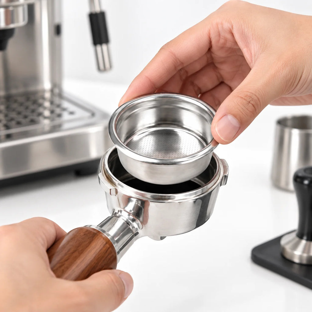 Stainless Steel Espresso Filter Basket 58mm
