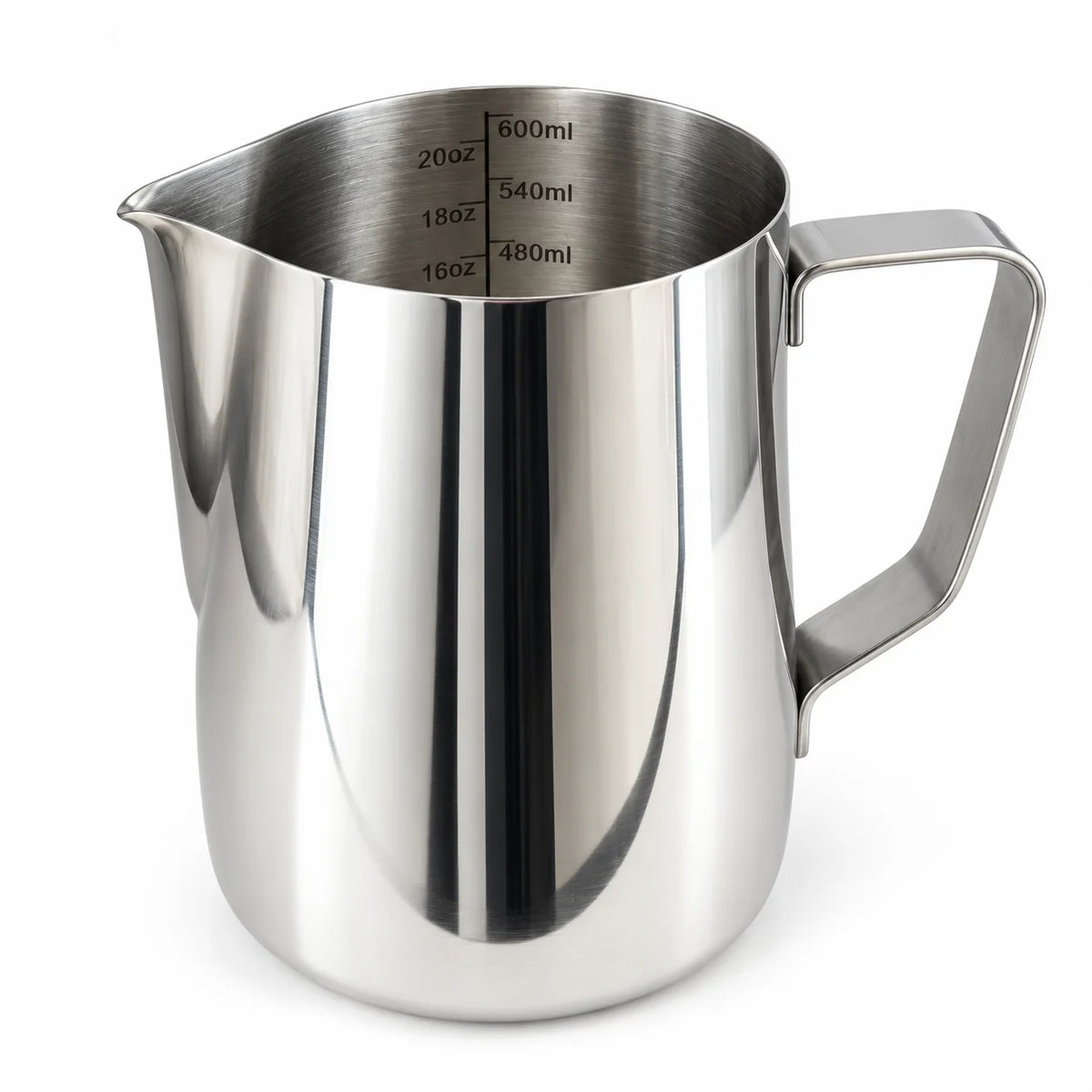 Stainless Steel Milk Frothing Pitcher 600ml