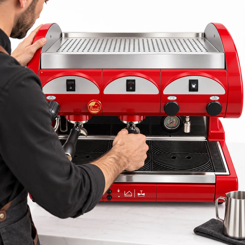 La Pavoni 2-Group Commercial Espresso Machine Used