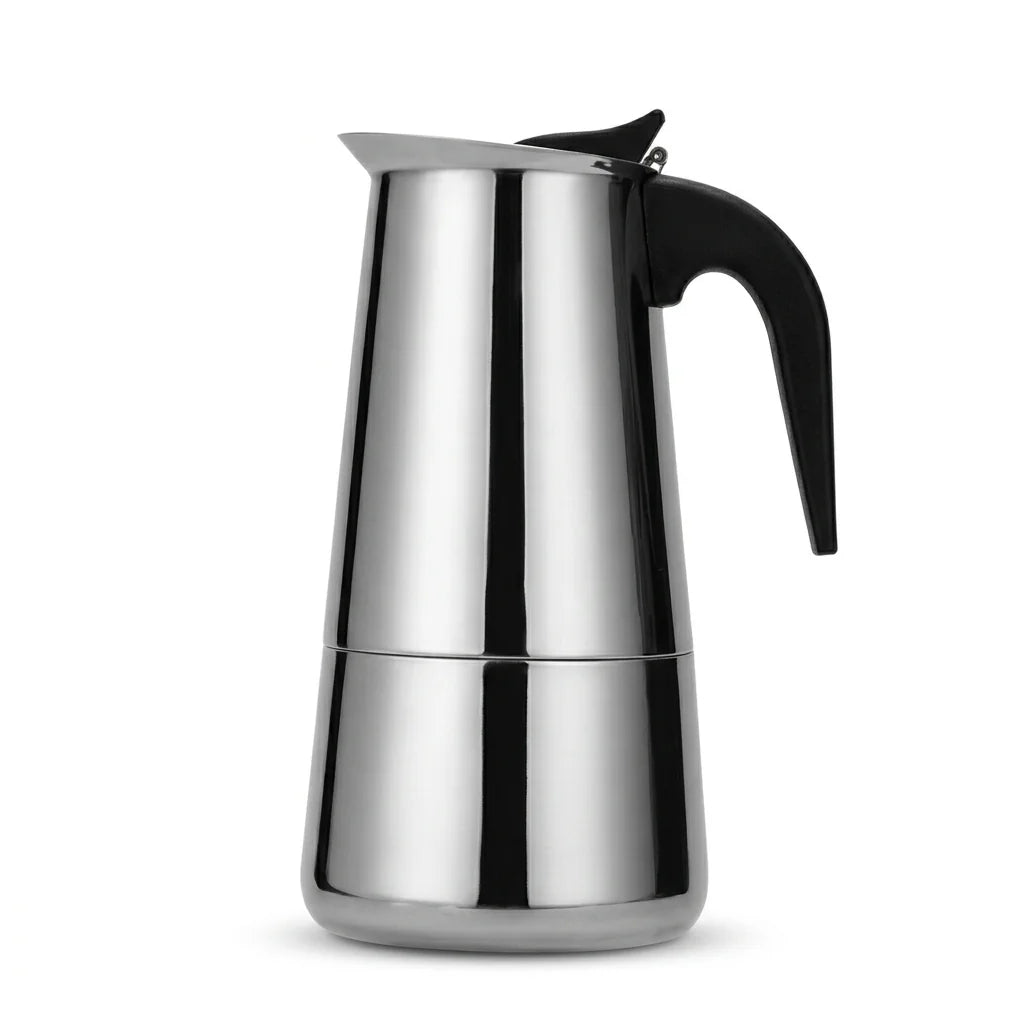 Stainless Steel Moka Pot Coffee Maker 450ml