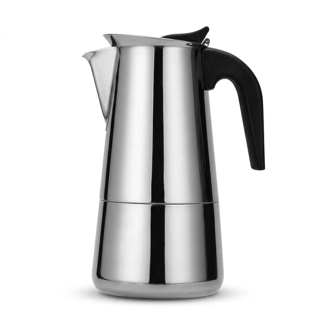 Stainless Steel Moka Pot Coffee Maker 450ml