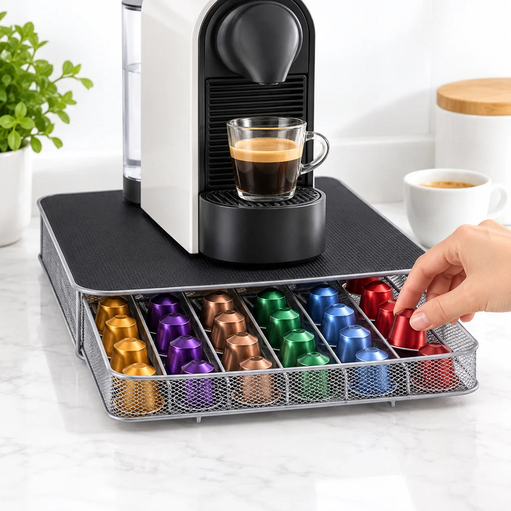 Nespresso Capsule Drawer Stand Mesh 36 Pods