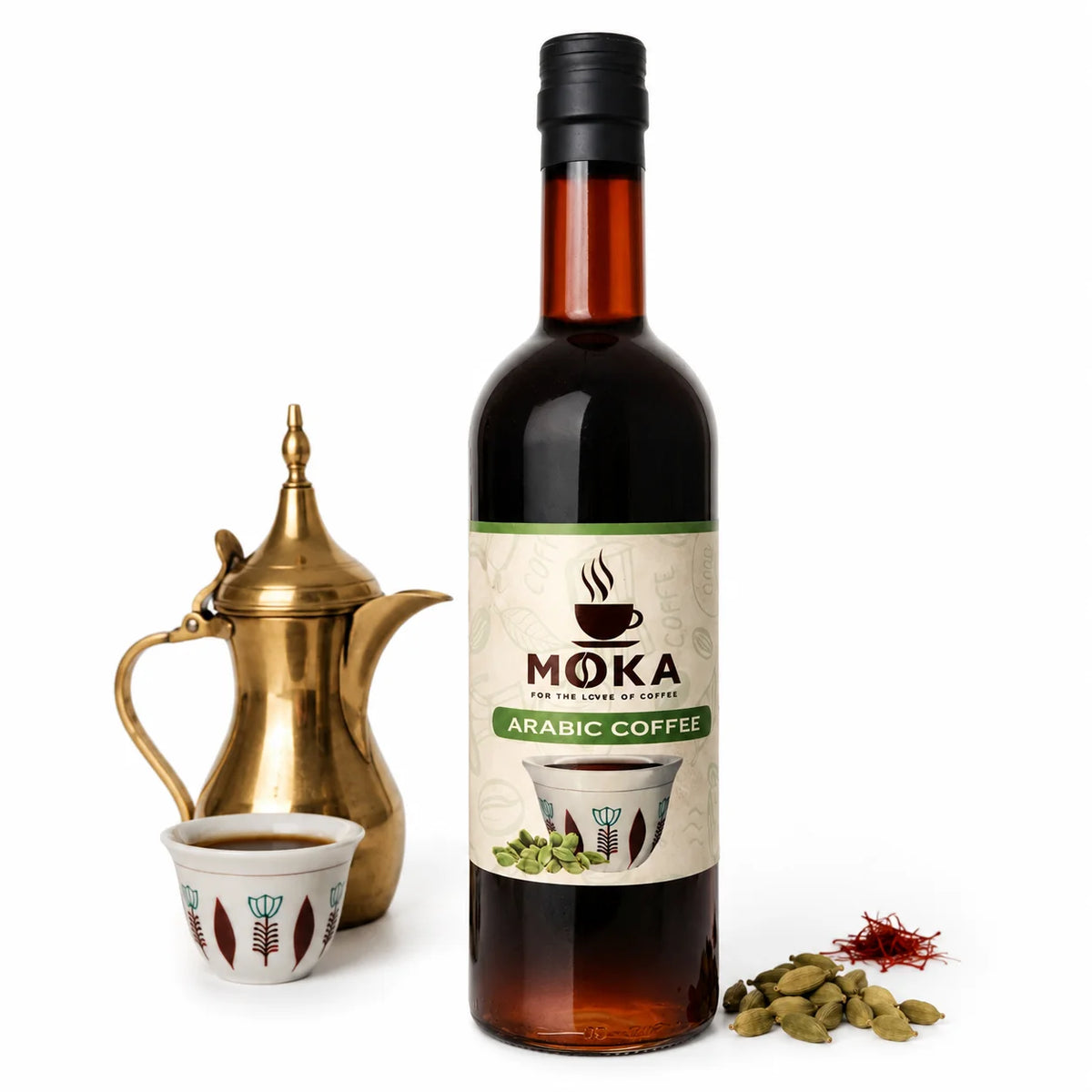 MOKA Ready Liquid Arabic Coffee 750ml