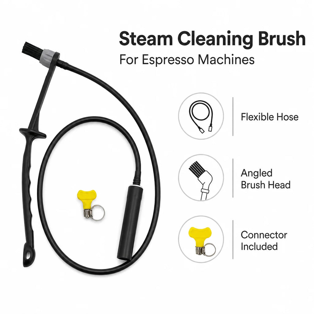 Steam Cleaning Brush for Espresso Machine