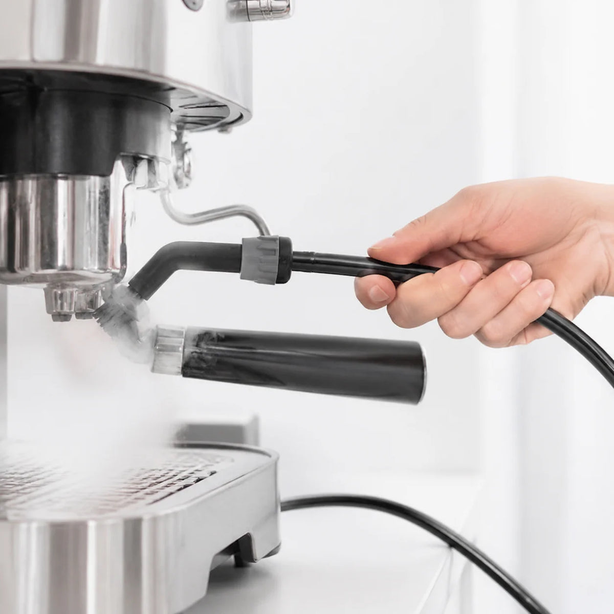 Steam Cleaning Brush for Espresso Machine