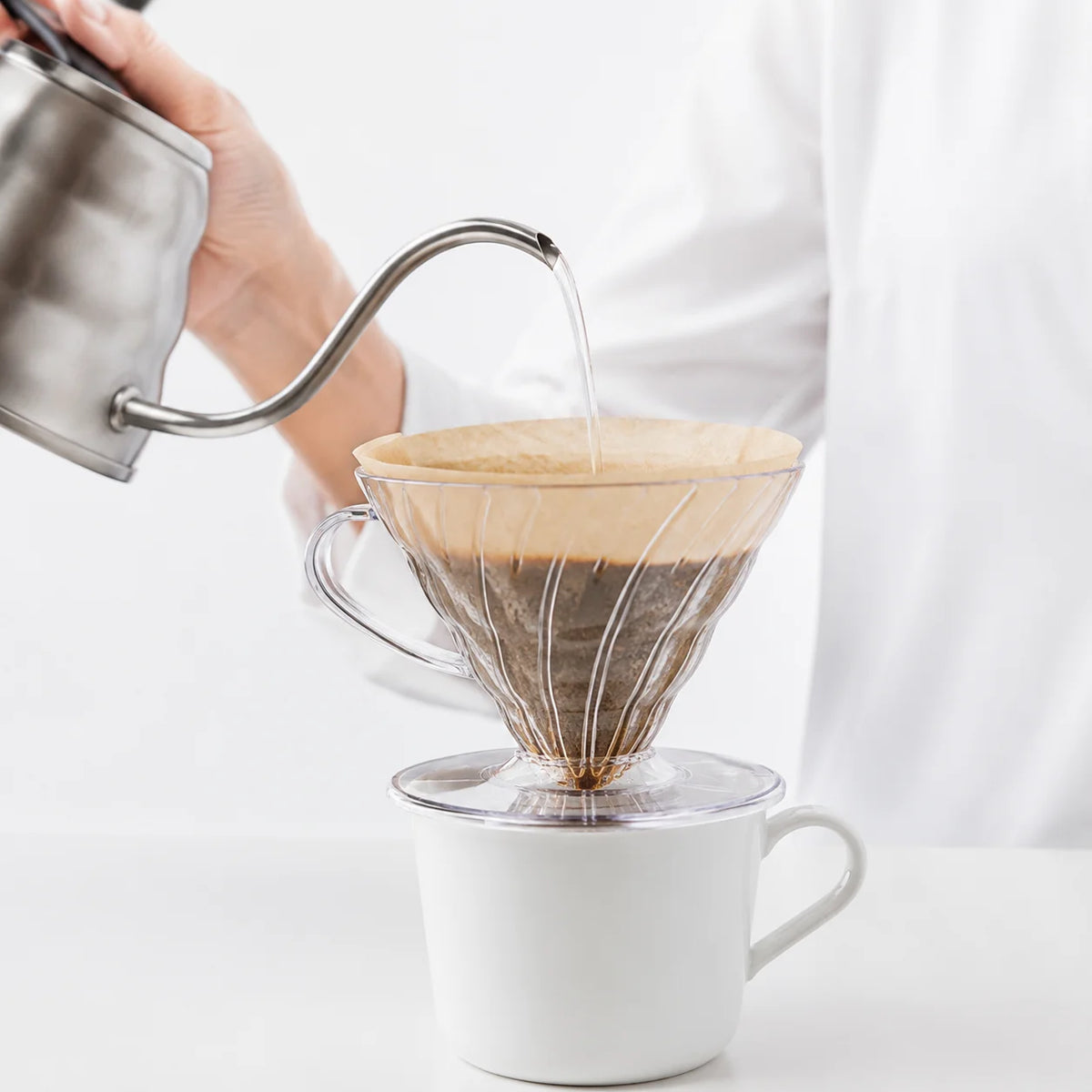 Plastic V60 Coffee Dripper Cup
