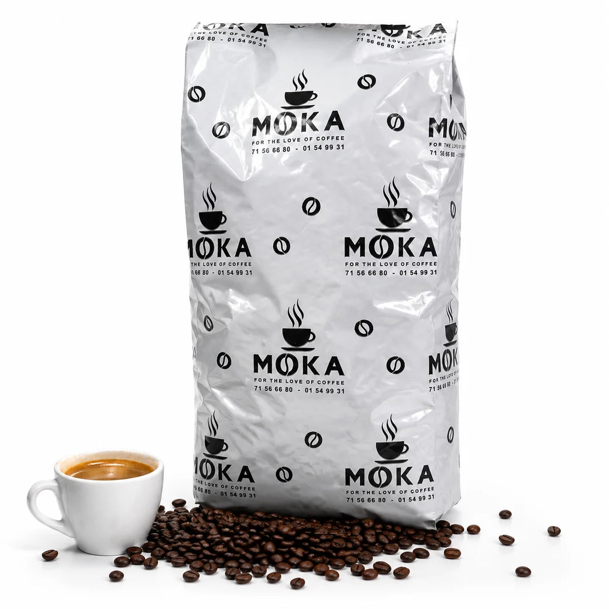 MOKA Espresso Beans Brazilian Vietnamese Blend 1kg