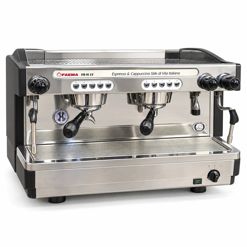 Faema E98 RE 2-Group Commercial Espresso Used Machine