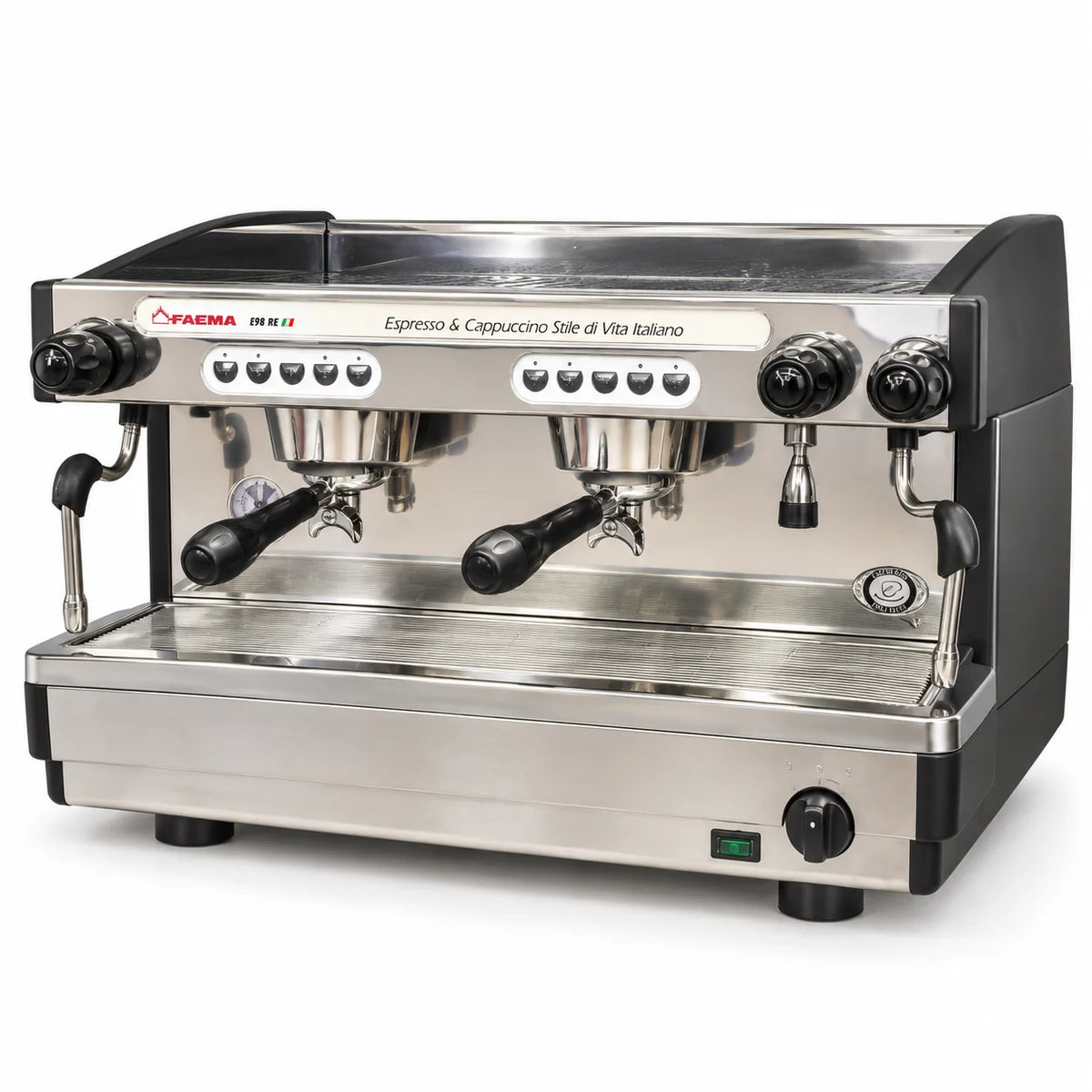Faema E98 RE 2-Group Commercial Espresso Used Machine