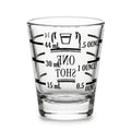 Heavy Glass Espresso Shot Measuring Cup 45ml