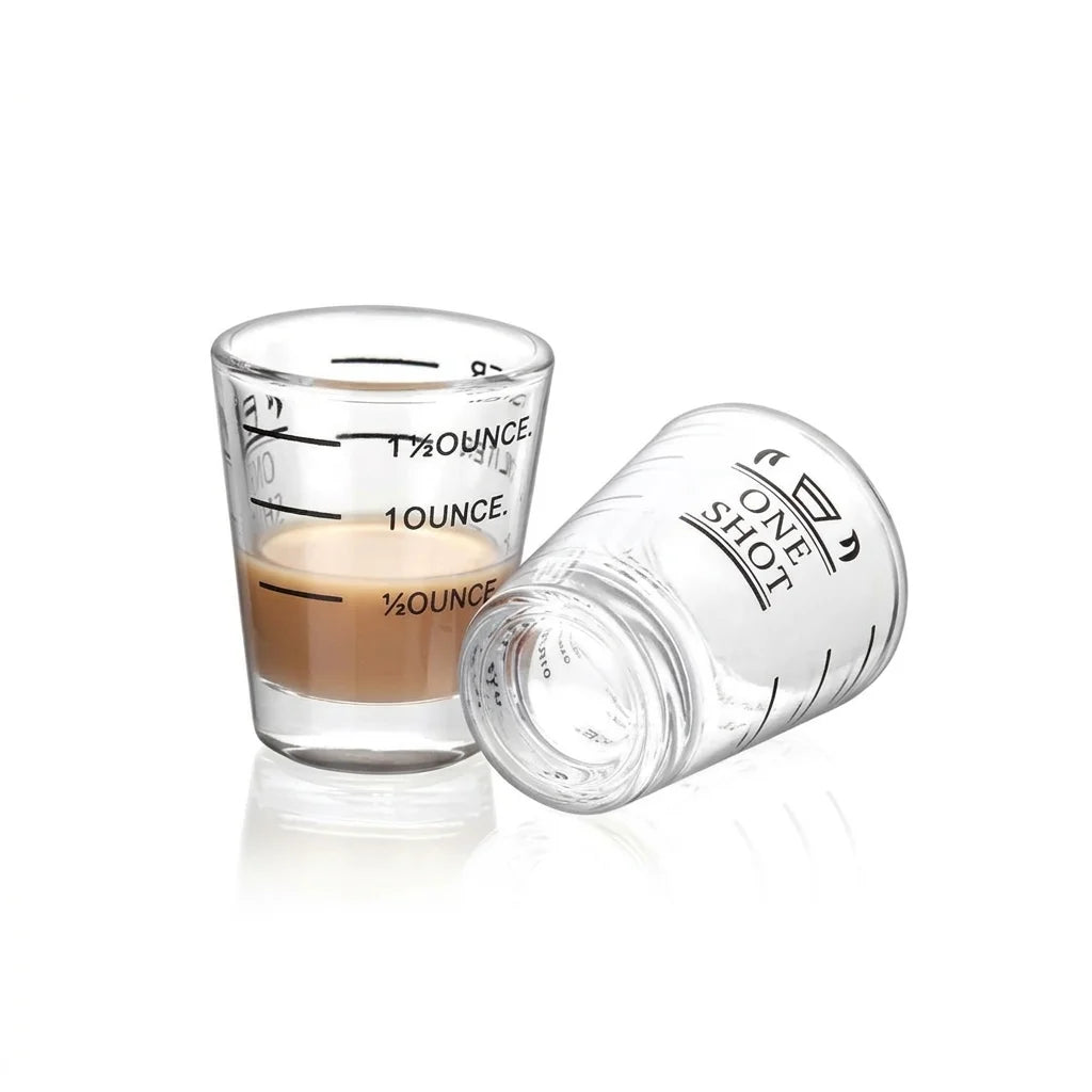Heavy Glass Espresso Shot Measuring Cup 45ml