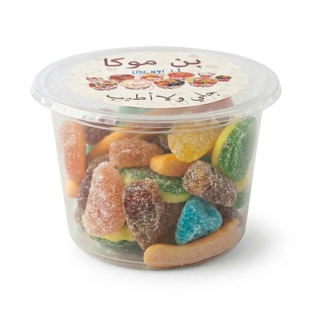Ban Moka Assorted Sugar Gummy Candy 80 g