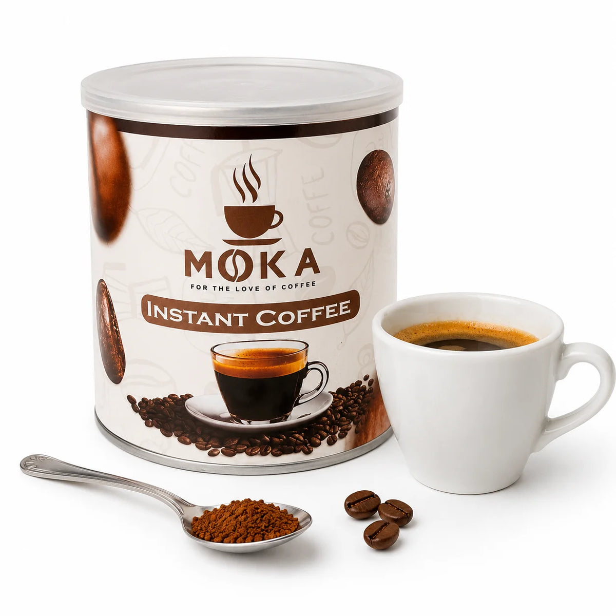 MOKA Instant Espresso Coffee Canister 200g