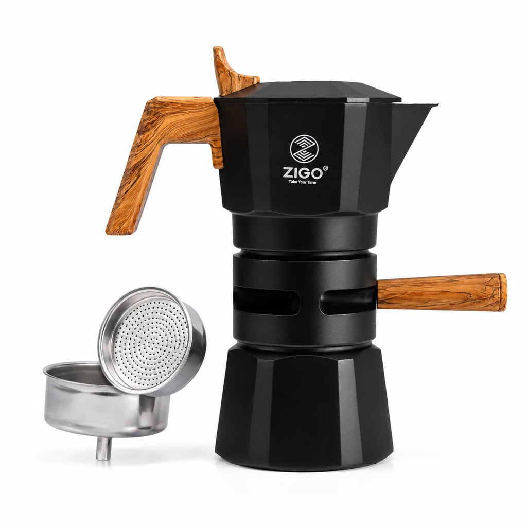 Zigo Double Filter Moka Pot