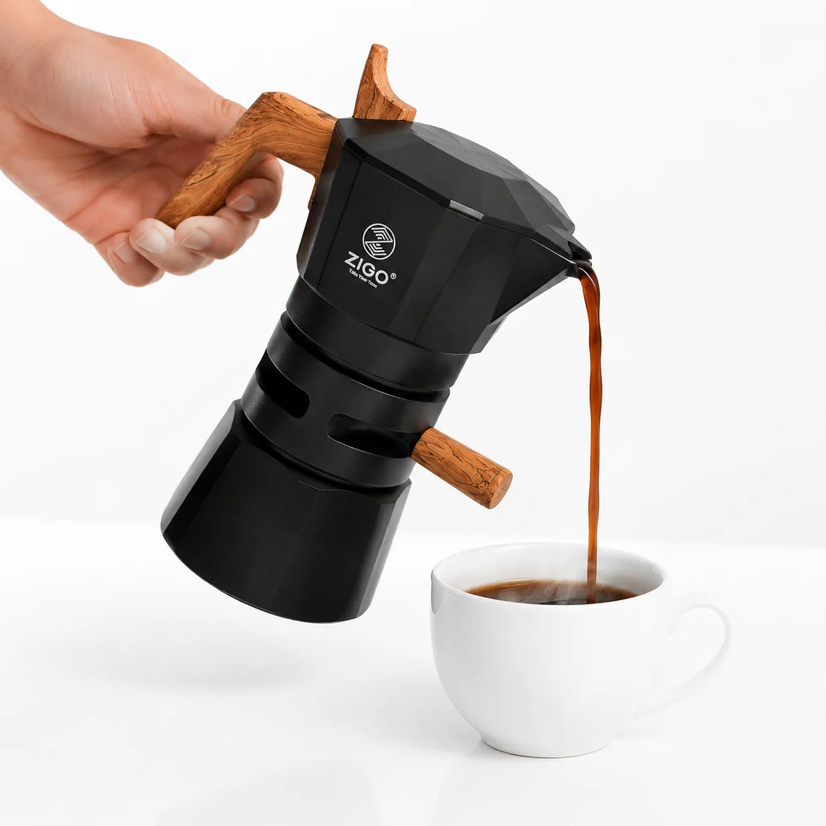 Zigo Double Filter Moka Pot