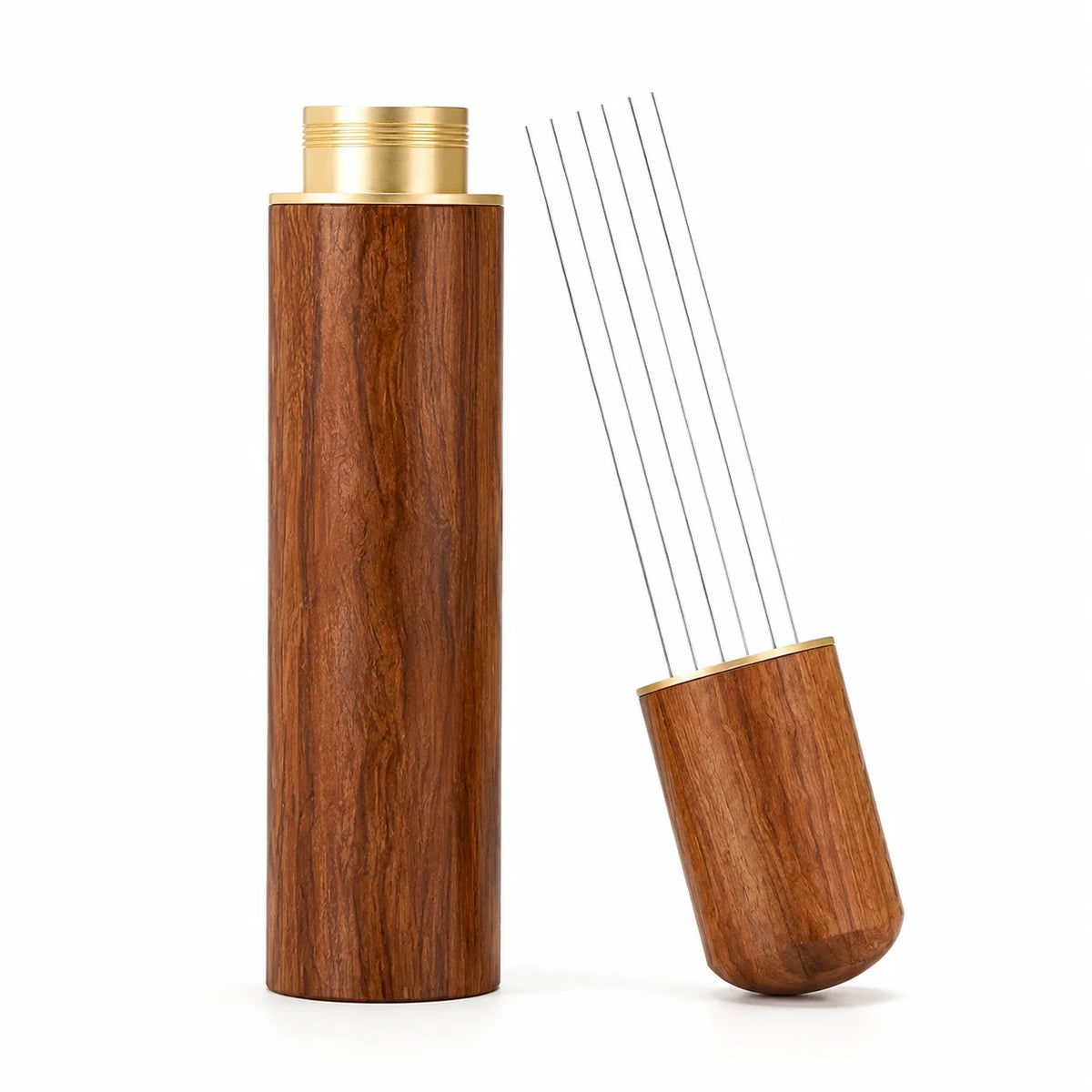 Needle Coffee Distributor with Wooden Tube