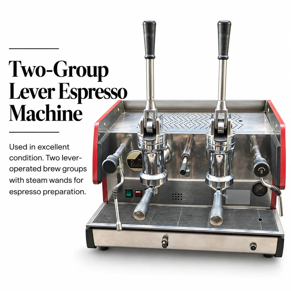 La Pavoni 2-Group Lever Commercial Espresso Machine Used
