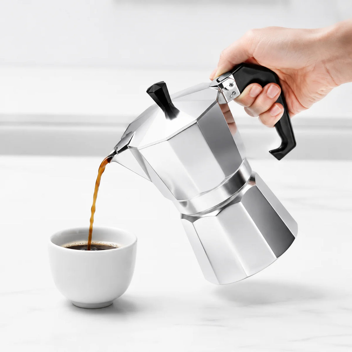 Stovetop Moka Pot Espresso Maker