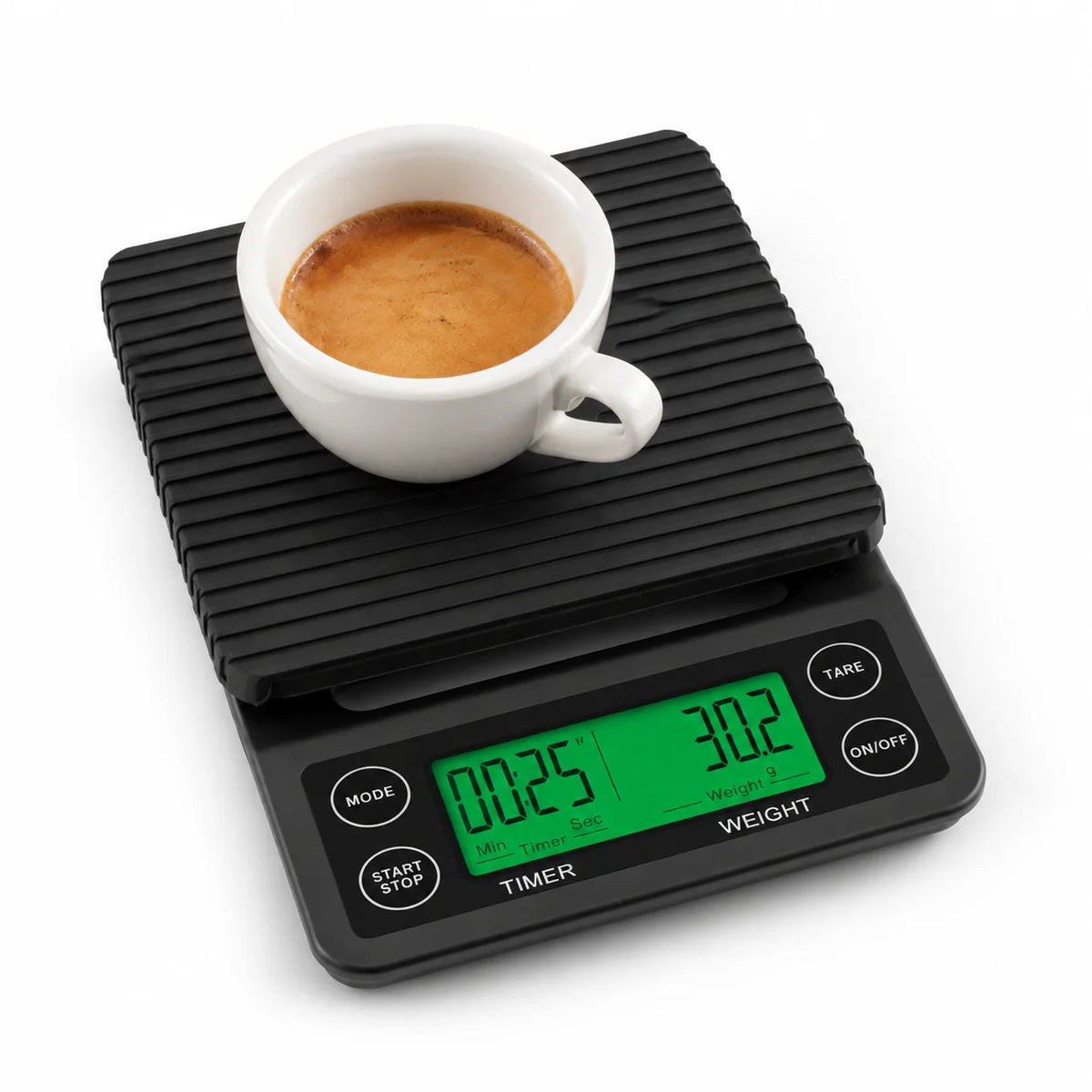 Digital Coffee Scale with Built-In Timer