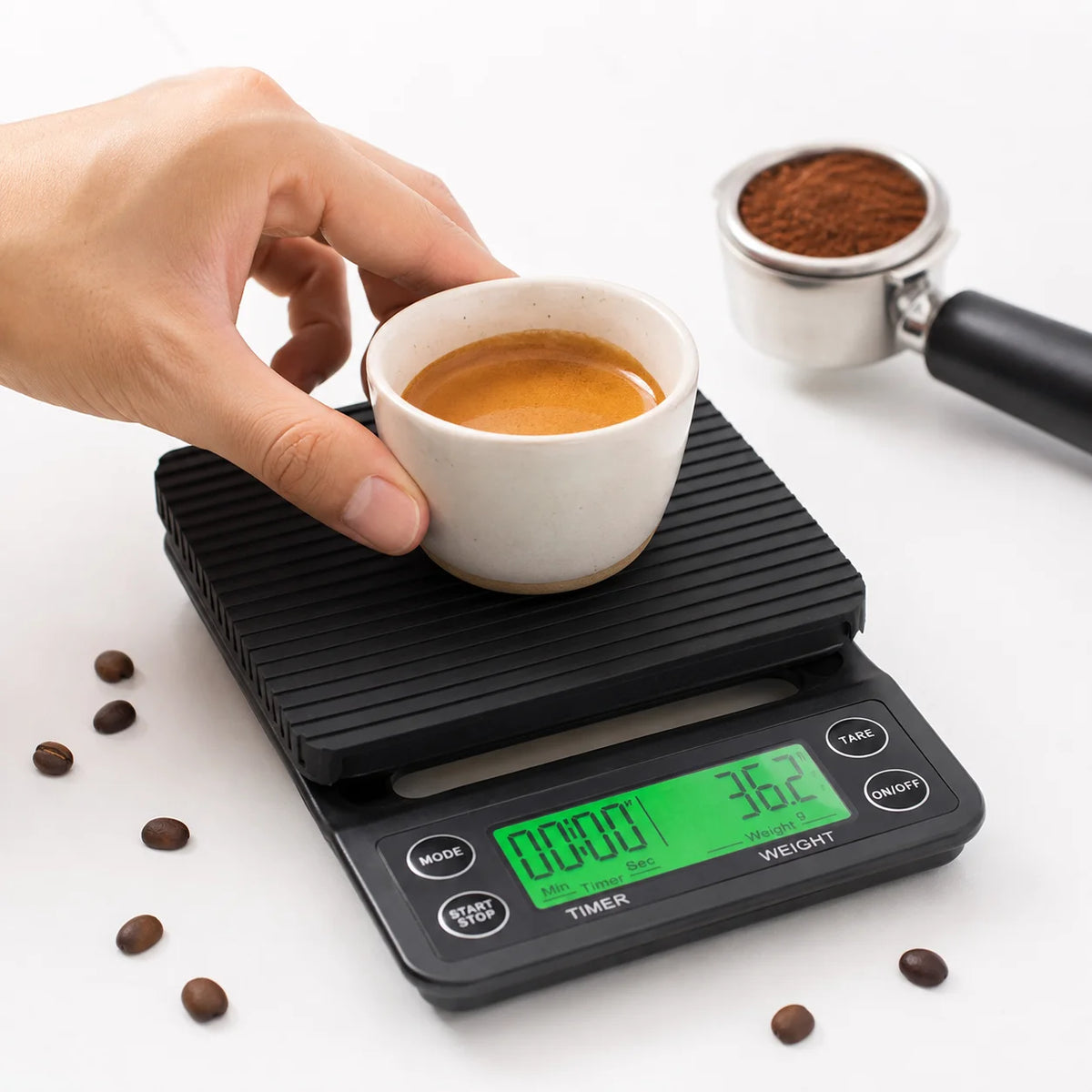 Digital Coffee Scale with Built-In Timer