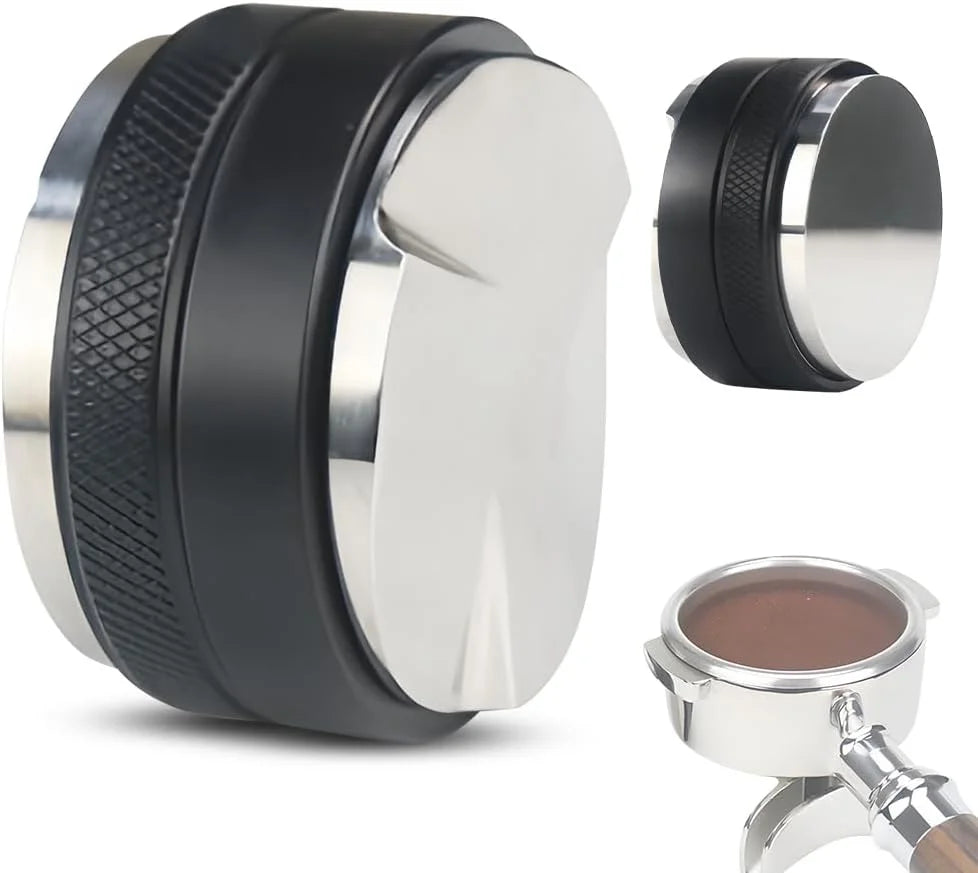 Dual Coffee Distributor Tamper 51mm Black